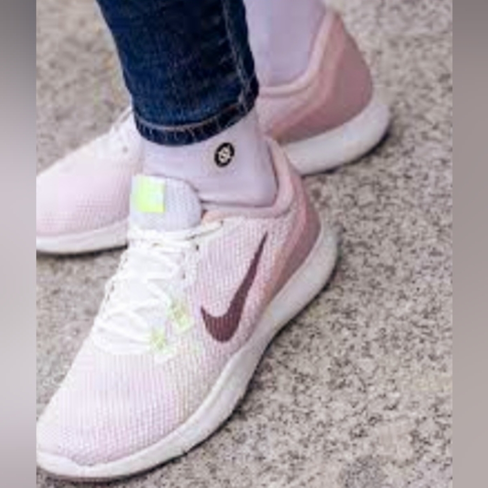 Nike Flex Trainer Rose Volt Running Sneakers Size 11